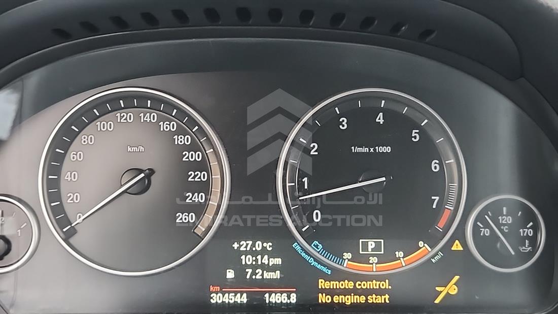 2013 BMW 535 i — Odometer Reading — Photo 2