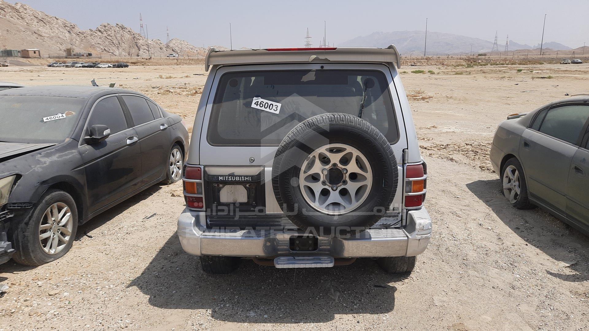 2000 MITSUBISHI PAJERO VIN: JMY0RV230YJ704792