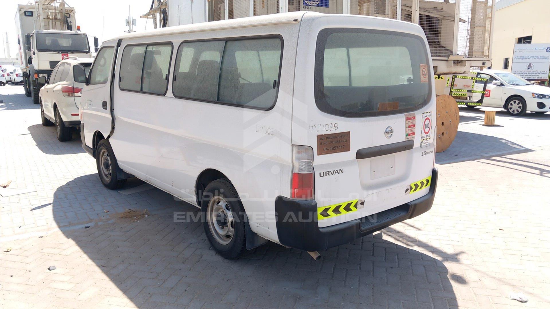 2010 NISSAN URVAN VIN: JN6AE54S3AX024555