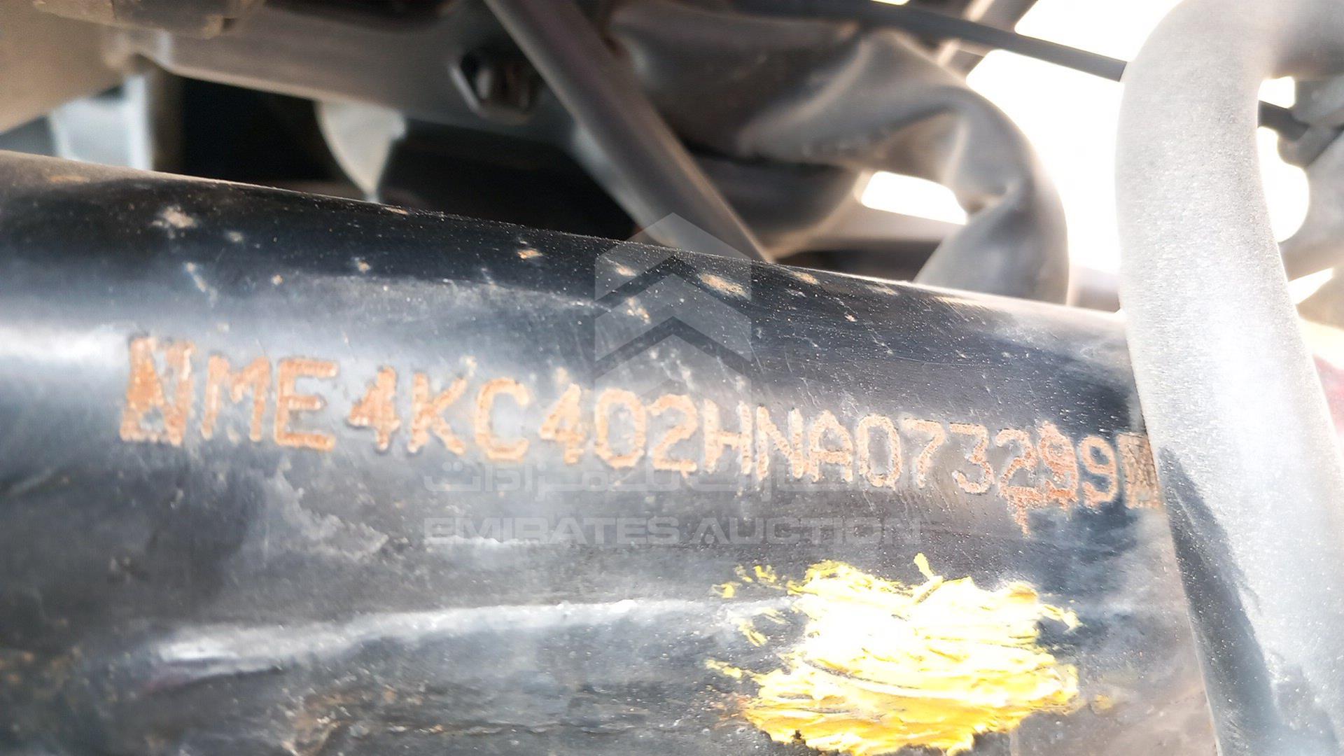 2022 HONDA UNICORN VIN: ME4KC402HNA073299