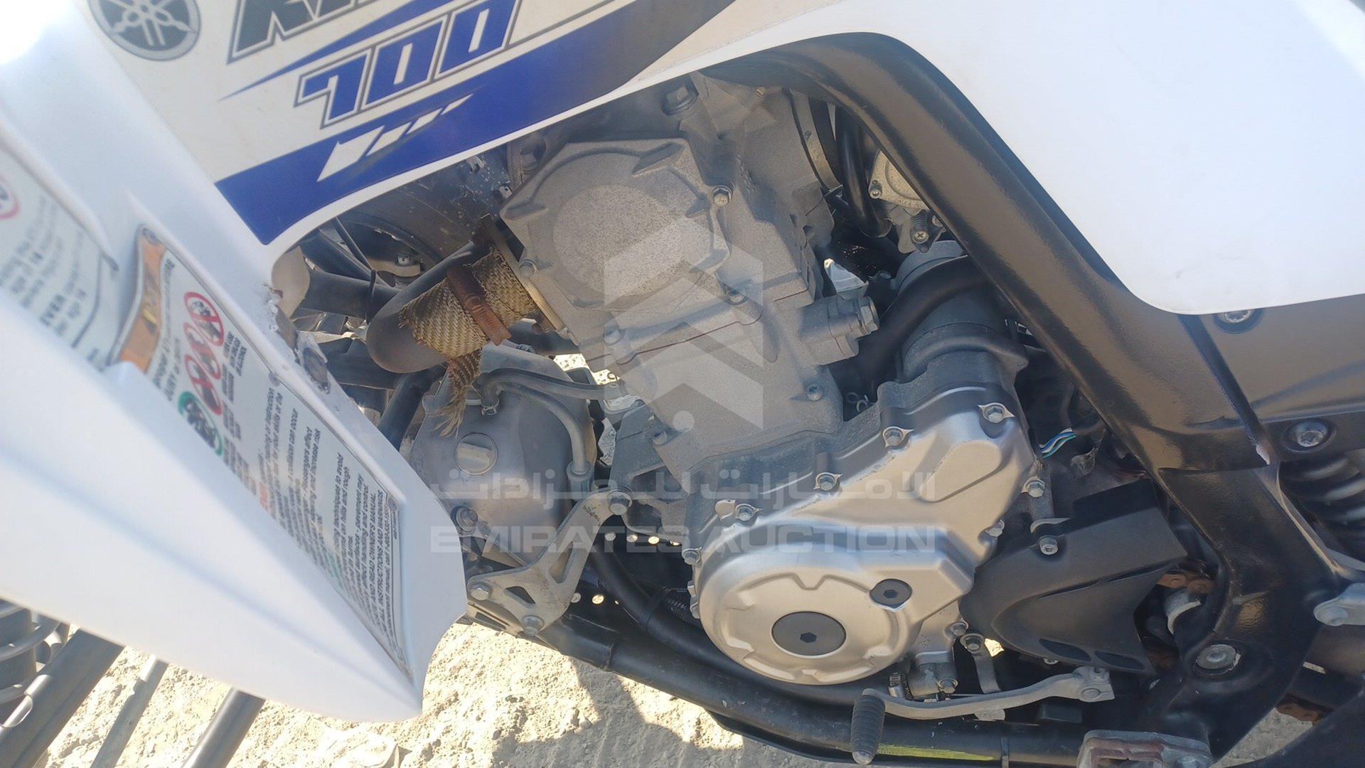 2017 YAMAHA RAPTOR VIN: 5Y4AM74Y8HA103679