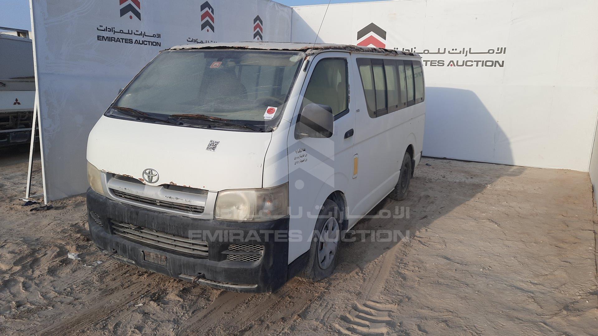 2007 TOYOTA HIACE VIN: JTGJX02P070009319