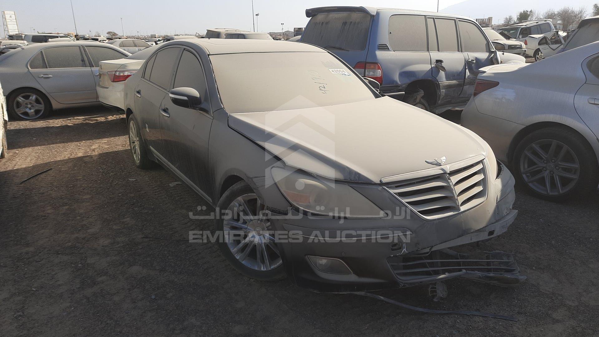 2009 HYUNDAI GENESIS VIN: KMHGC46F49U050460
