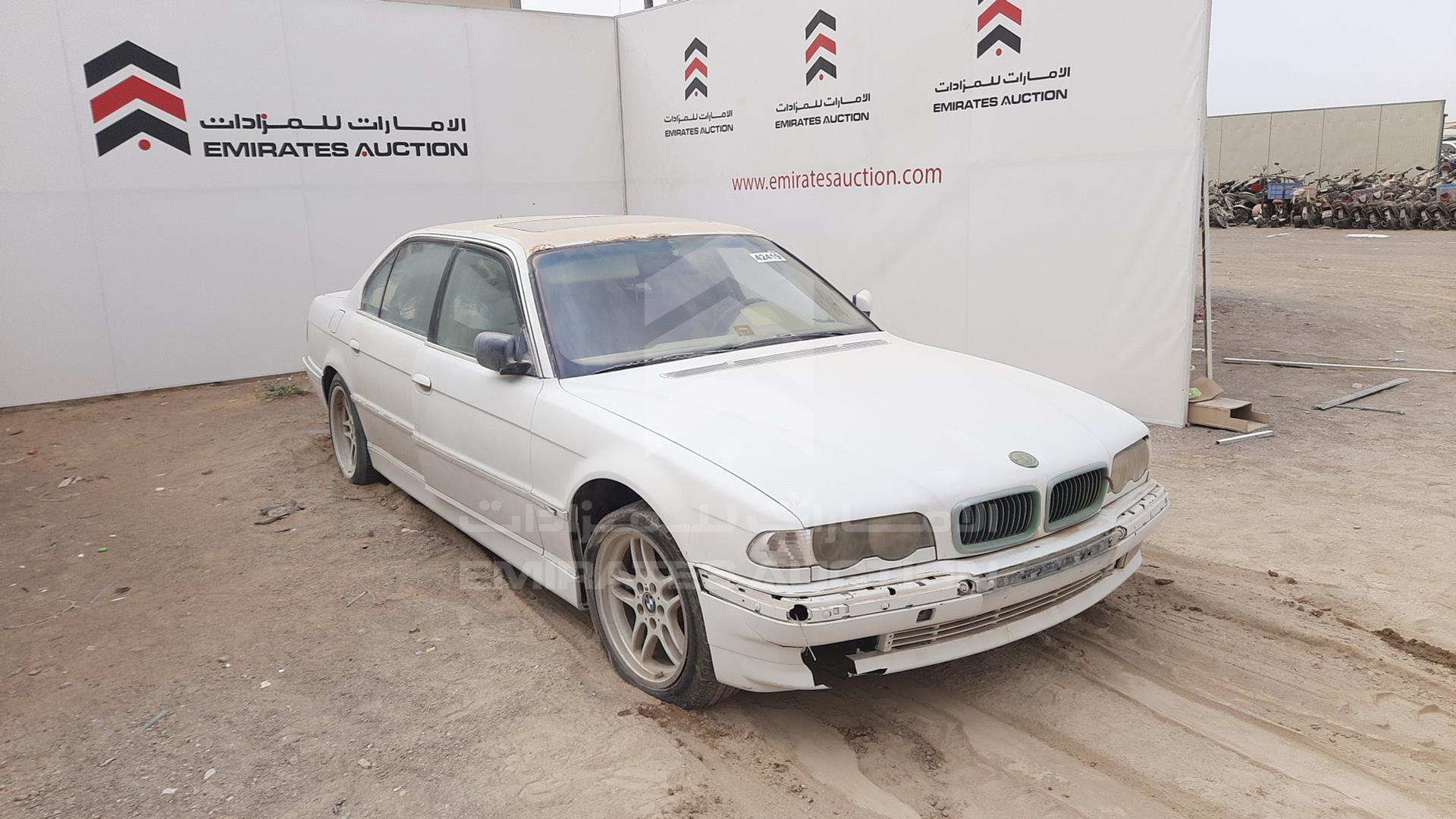2001 BMW 740 VIN: WBAGH81011DD40899