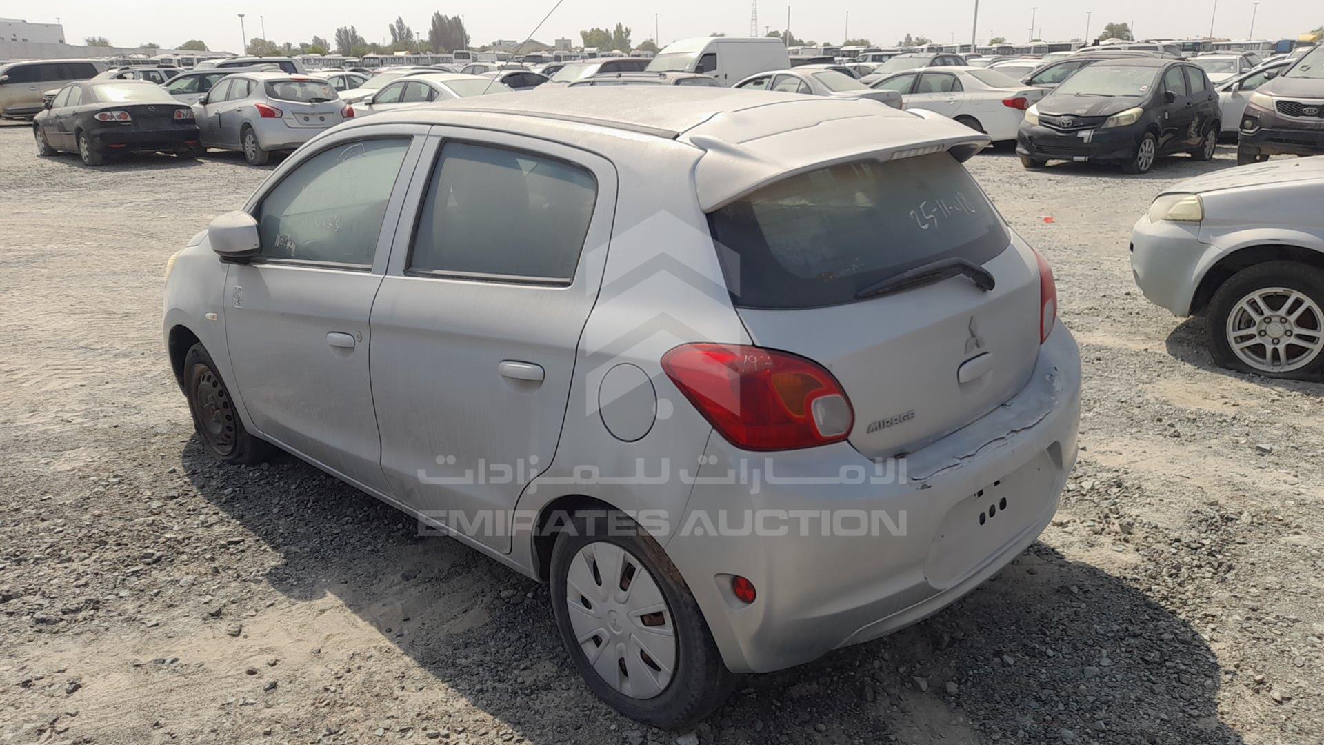 2014 MITSUBISHI MIRAGE VIN: MMBXTA03AEH024356