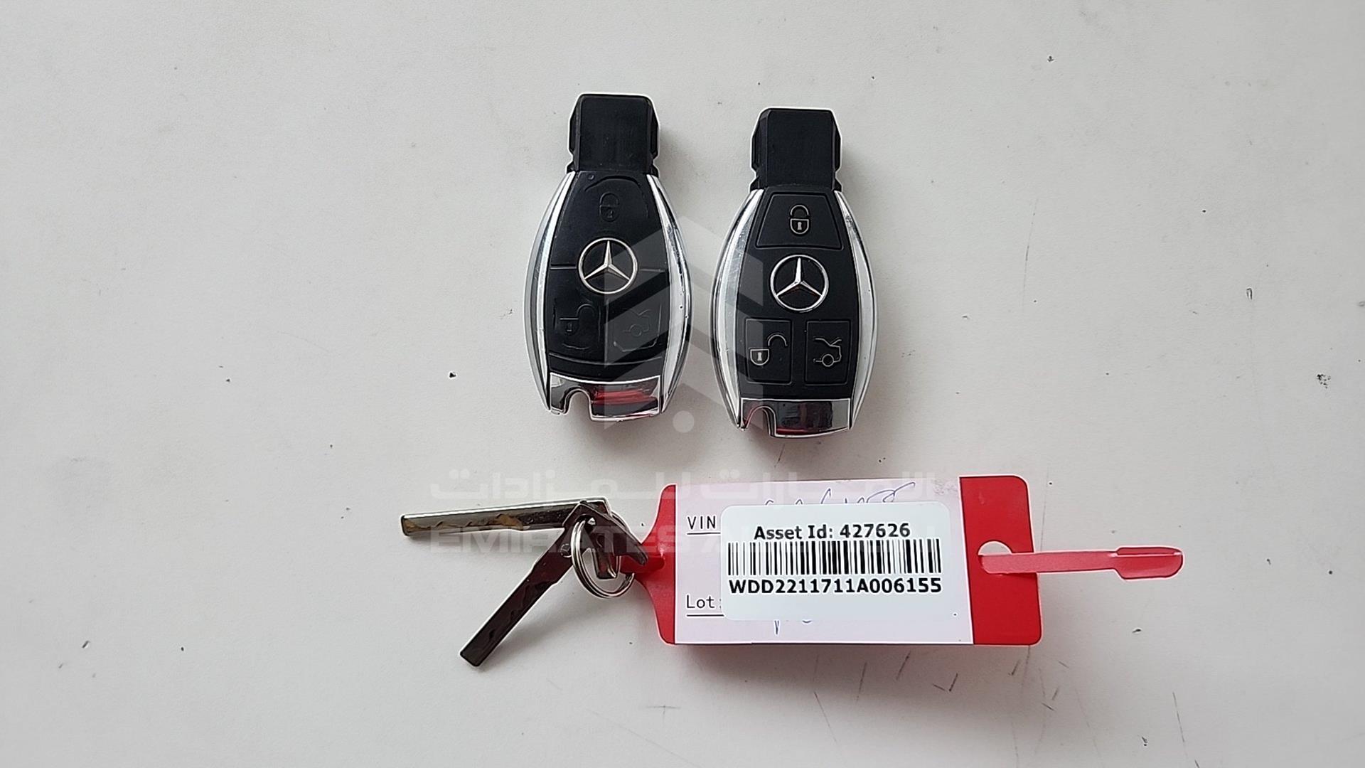 2007 MERCEDES S 550 VIN: WDD2211711A006155