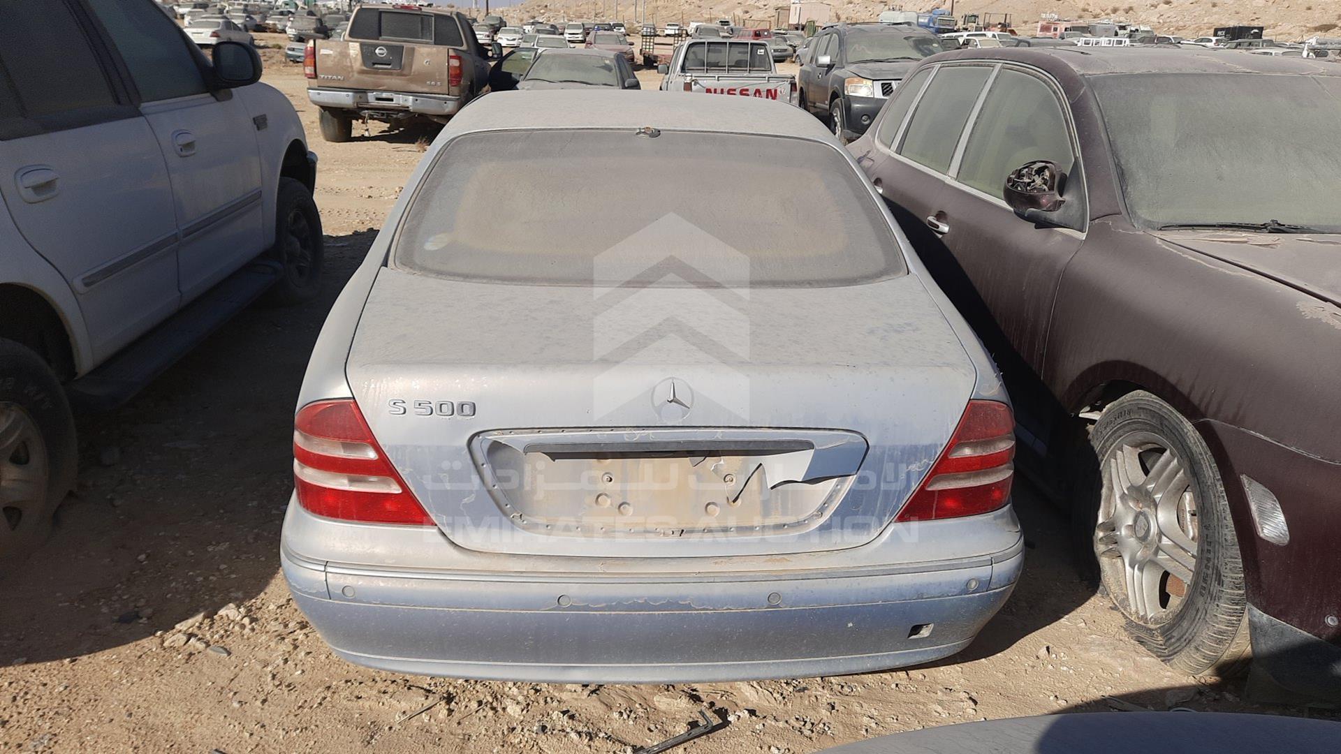 0 MERCEDES S 500 VIN: WDB2201751A015277