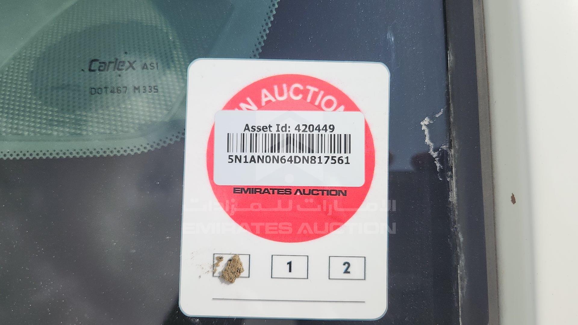 2013 NISSAN XTERRA VIN: 5N1AN0N64DN817561