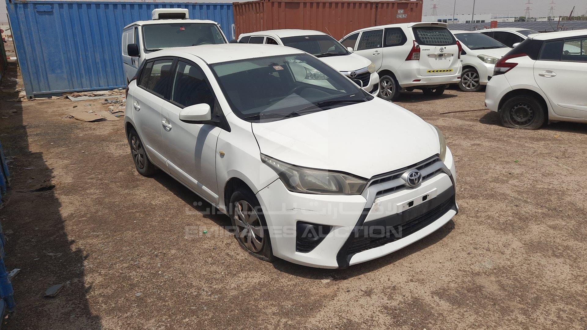 2015 TOYOTA YARIS VIN: MR2KW9F31F1080059