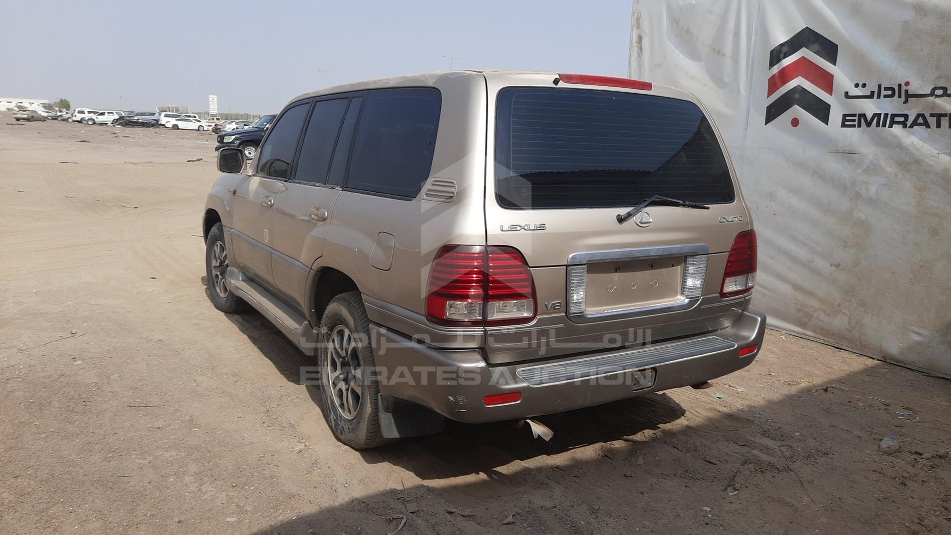 2000 LEXUS LX 470 VIN: JT6HT00W4Y0113337