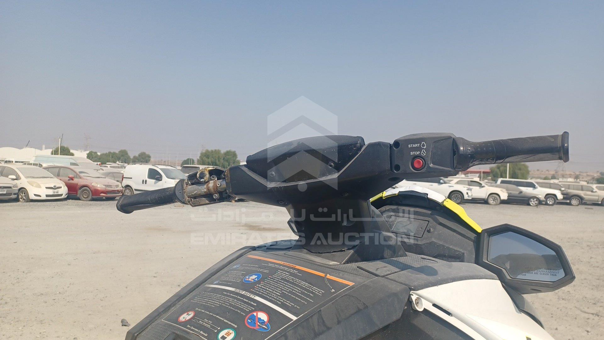 2021 JET SKI + TROLLEY --- VIN: YAMA1388F121