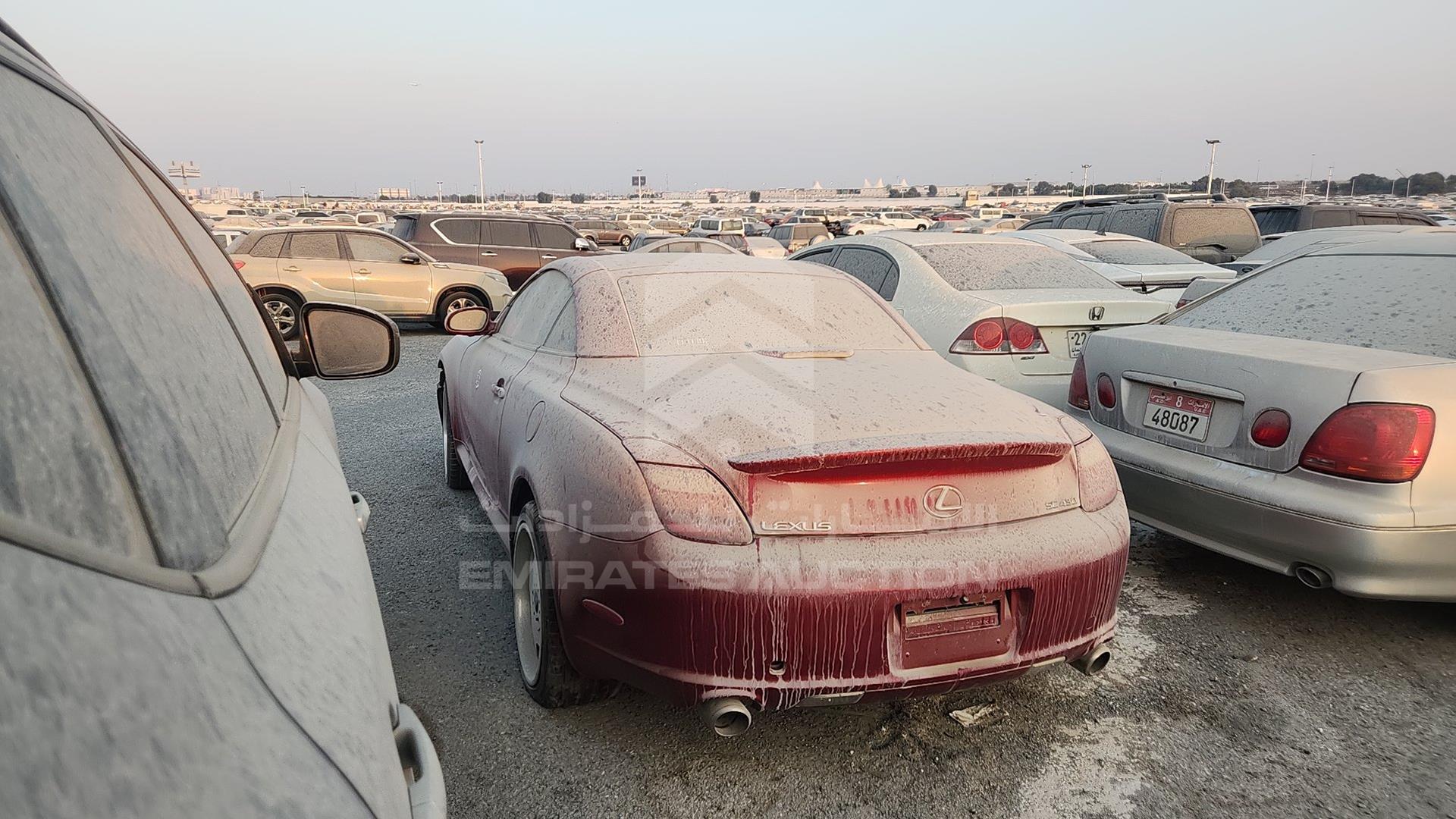 2006 LEXUS SC 430 VIN: JTHFN48Y869007360