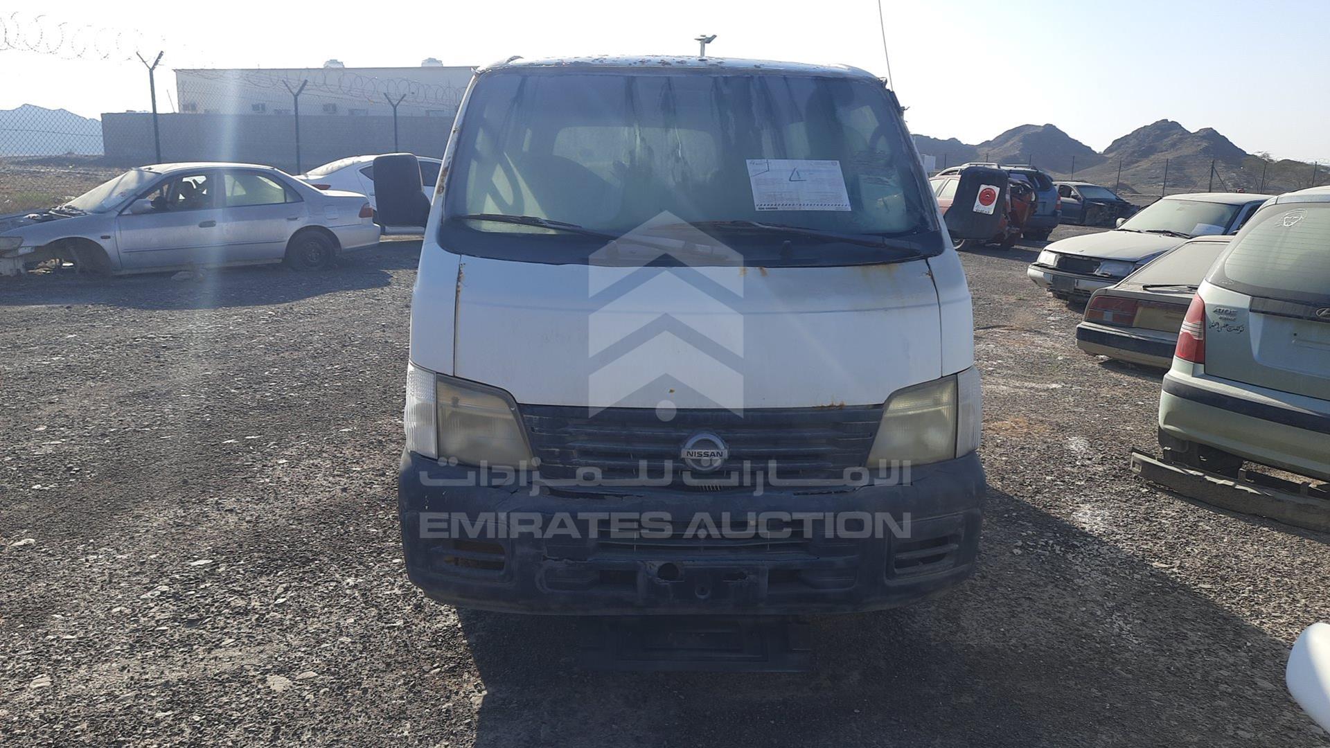 2004 NISSAN URVAN VIN: JN6FE54S84X415999