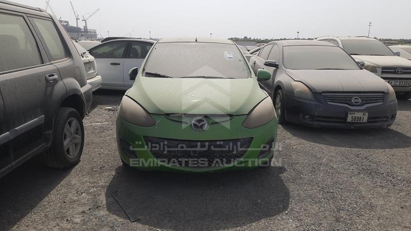 Mazda 2 2013. Lot# 350852. VIN MM7DE3HYXDW228190. Photo 1