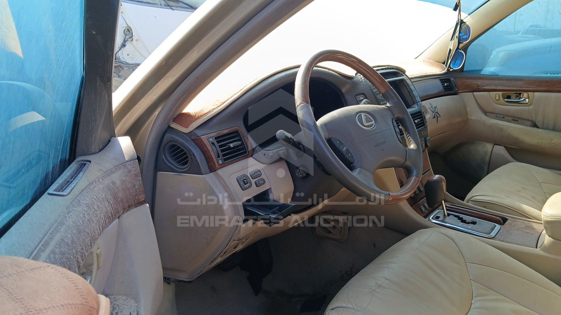 2001 LEXUS LS 430 VIN: JTHBN30F110047666