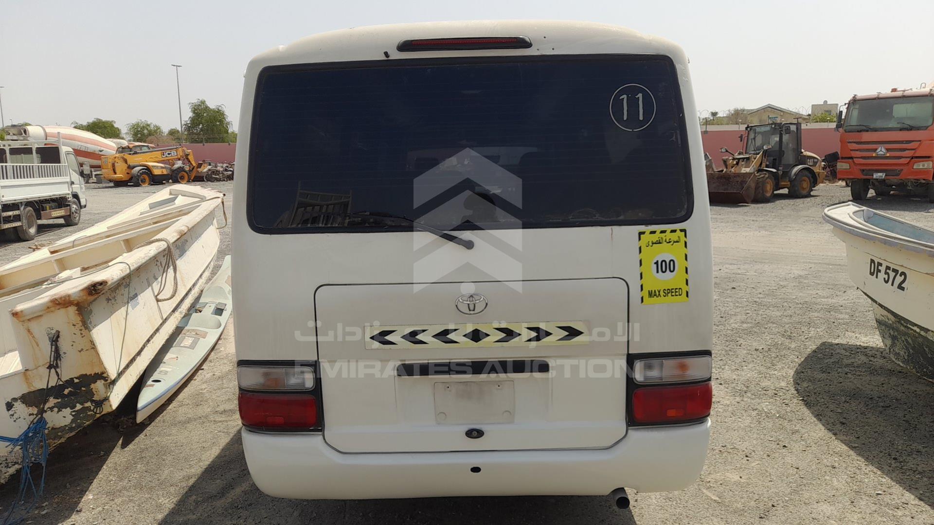 2011 TOYOTA COASTER VIN: JTGFB5186B1041061