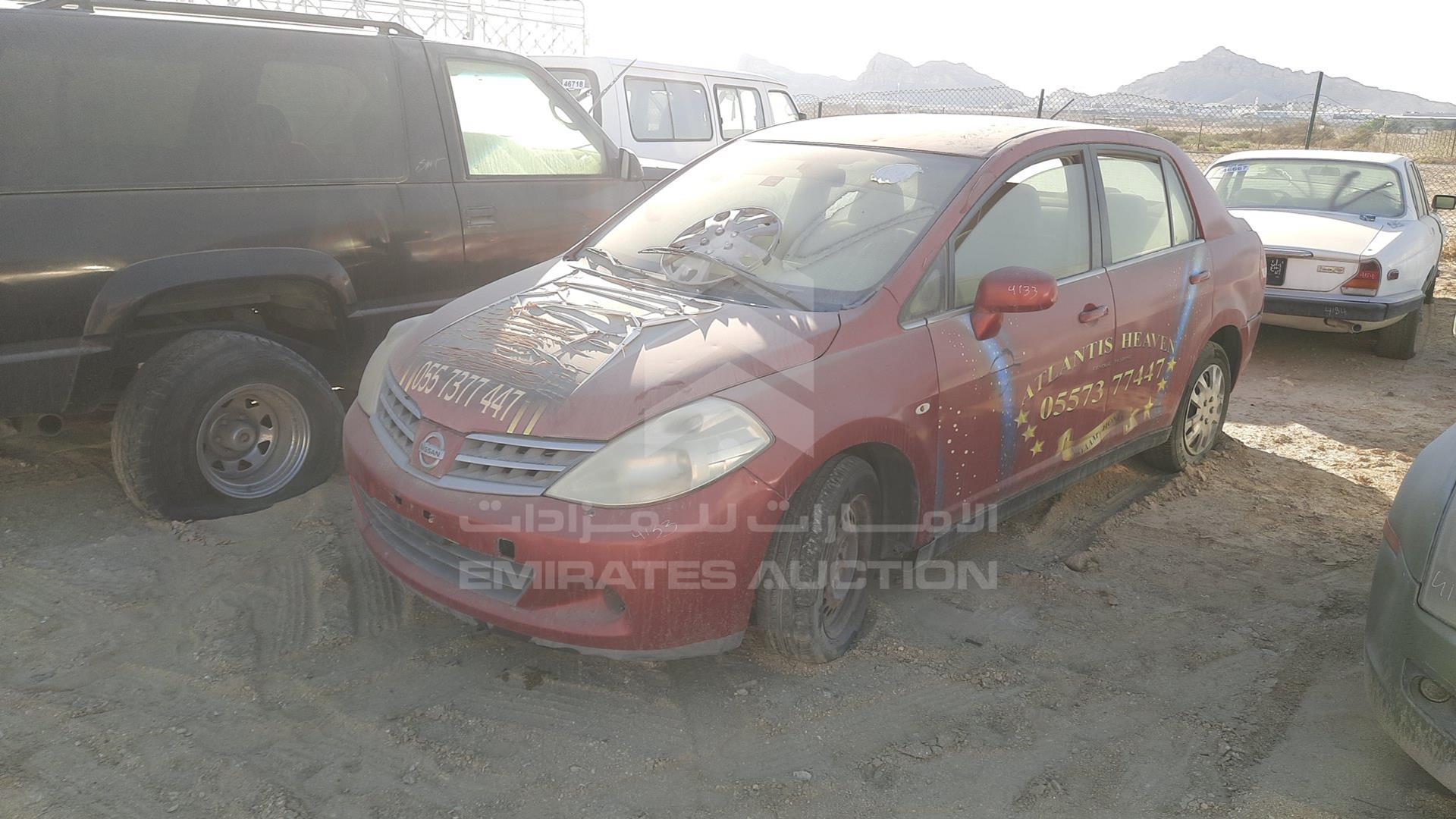 2009 NISSAN TIIDA VIN: JN1CC11CX9T038613