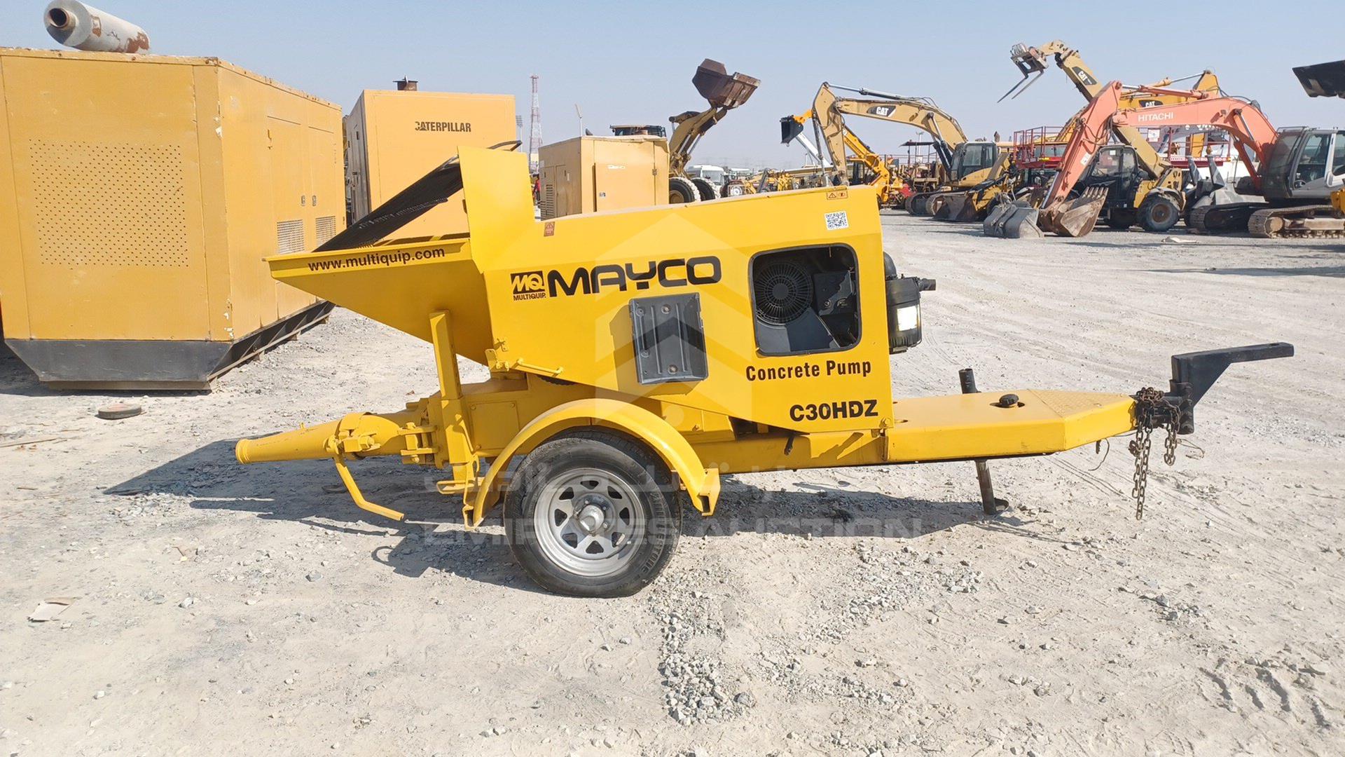 2011 UNDEFINED CONCRETE PUMP VIN: 240718