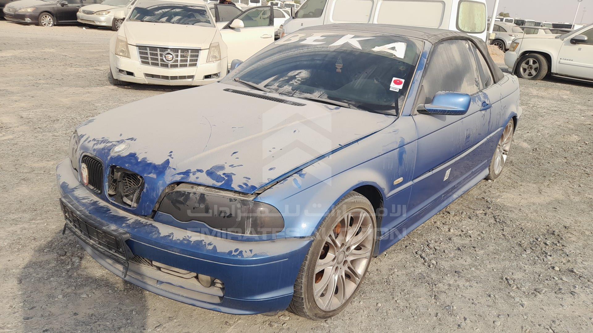 2002 BMW 330 VIN: WBABS51070EH34278