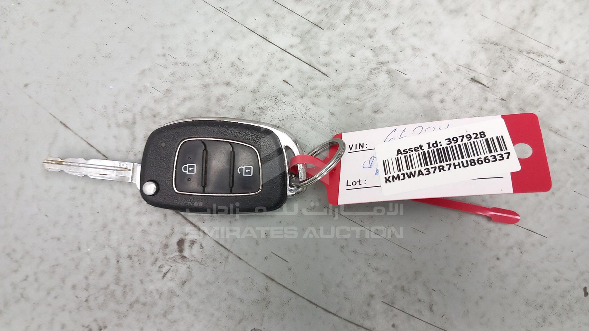 2017 HYUNDAI H1 VIN: KMJWA37R7HU866337