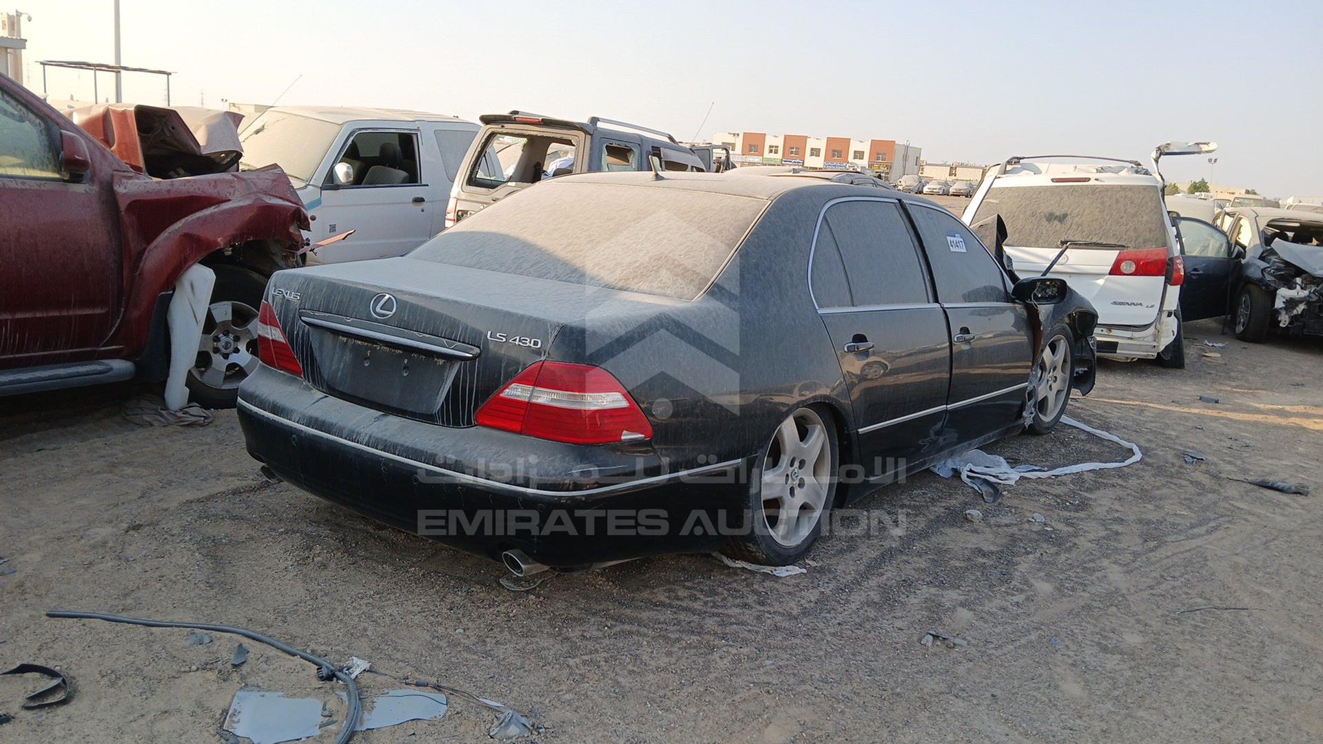 2004 LEXUS LS 430 VIN: JTHBN36F940131682