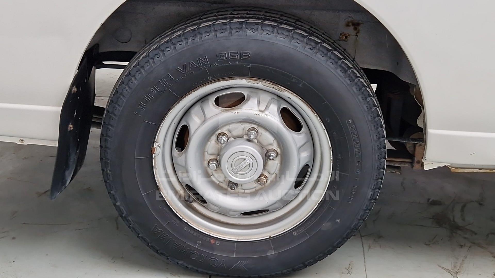 2009 NISSAN URVAN VIN: JN6AE54S49X018016