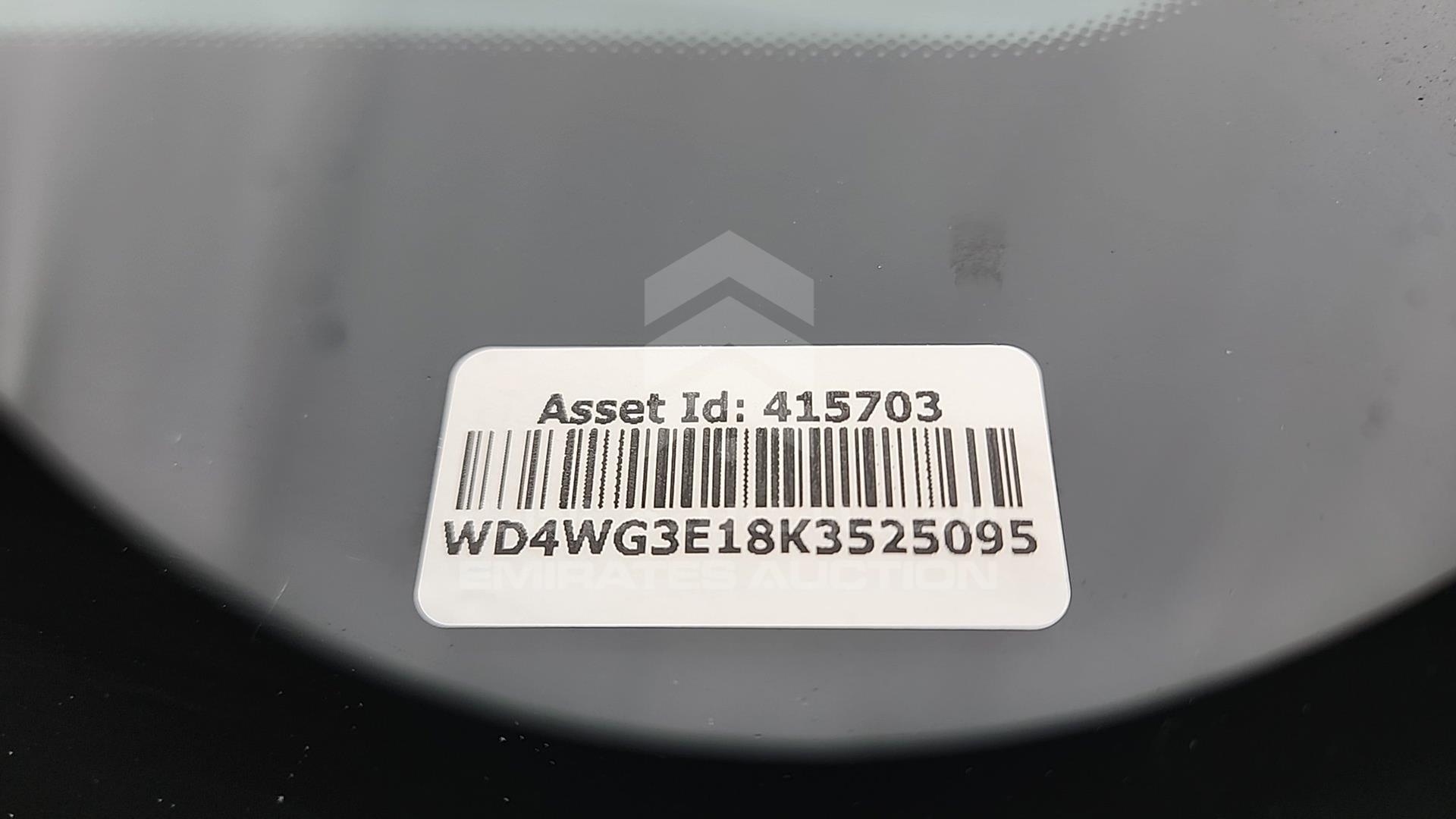 2019 MERCEDES VITO VIN: WD4WG3E18K3525095