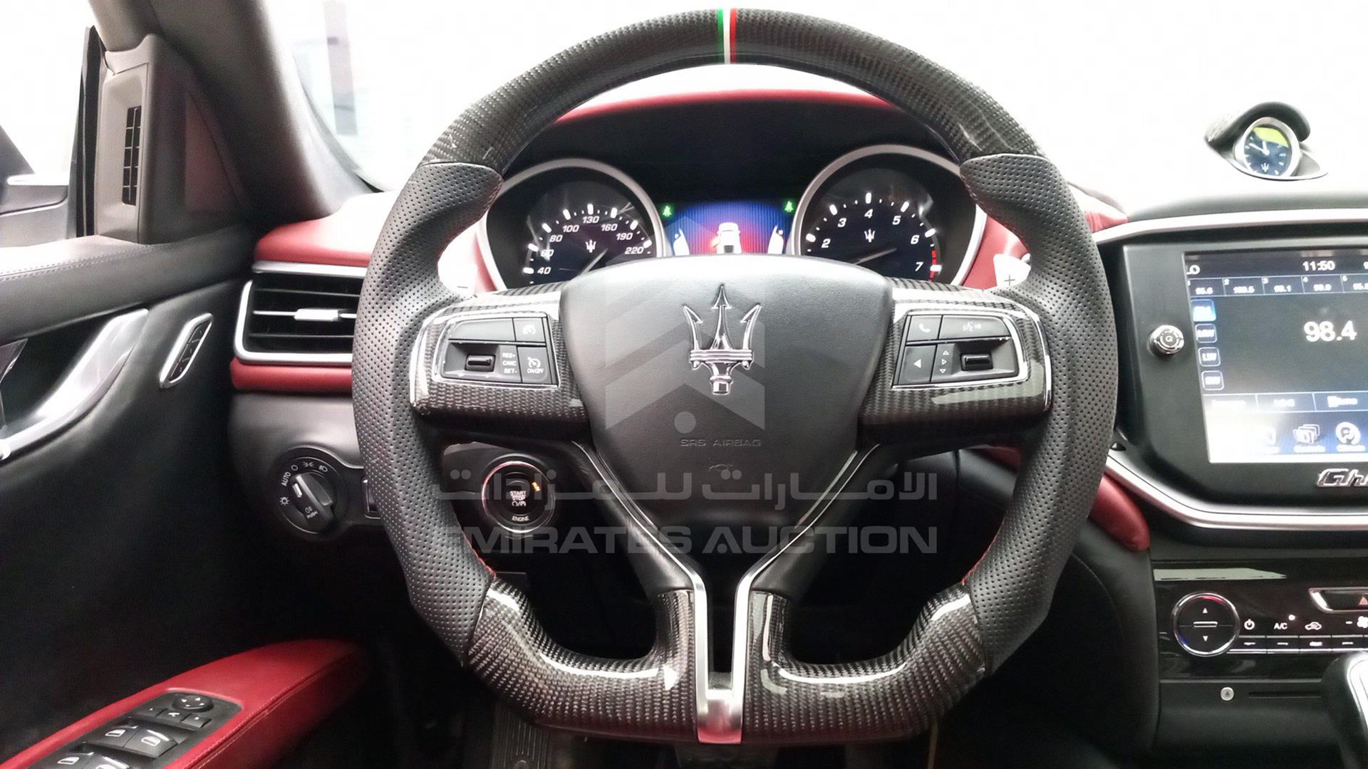 2016 MASERATI GHIBLI VIN: ZAMSS57F6G1169577