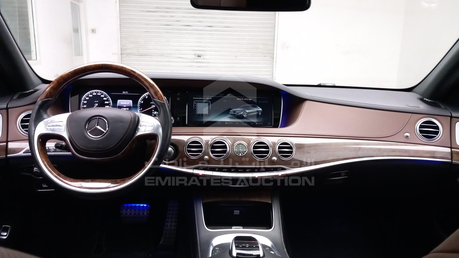 2015 MERCEDES S 500 VIN: WDDUG8CB7FA095707