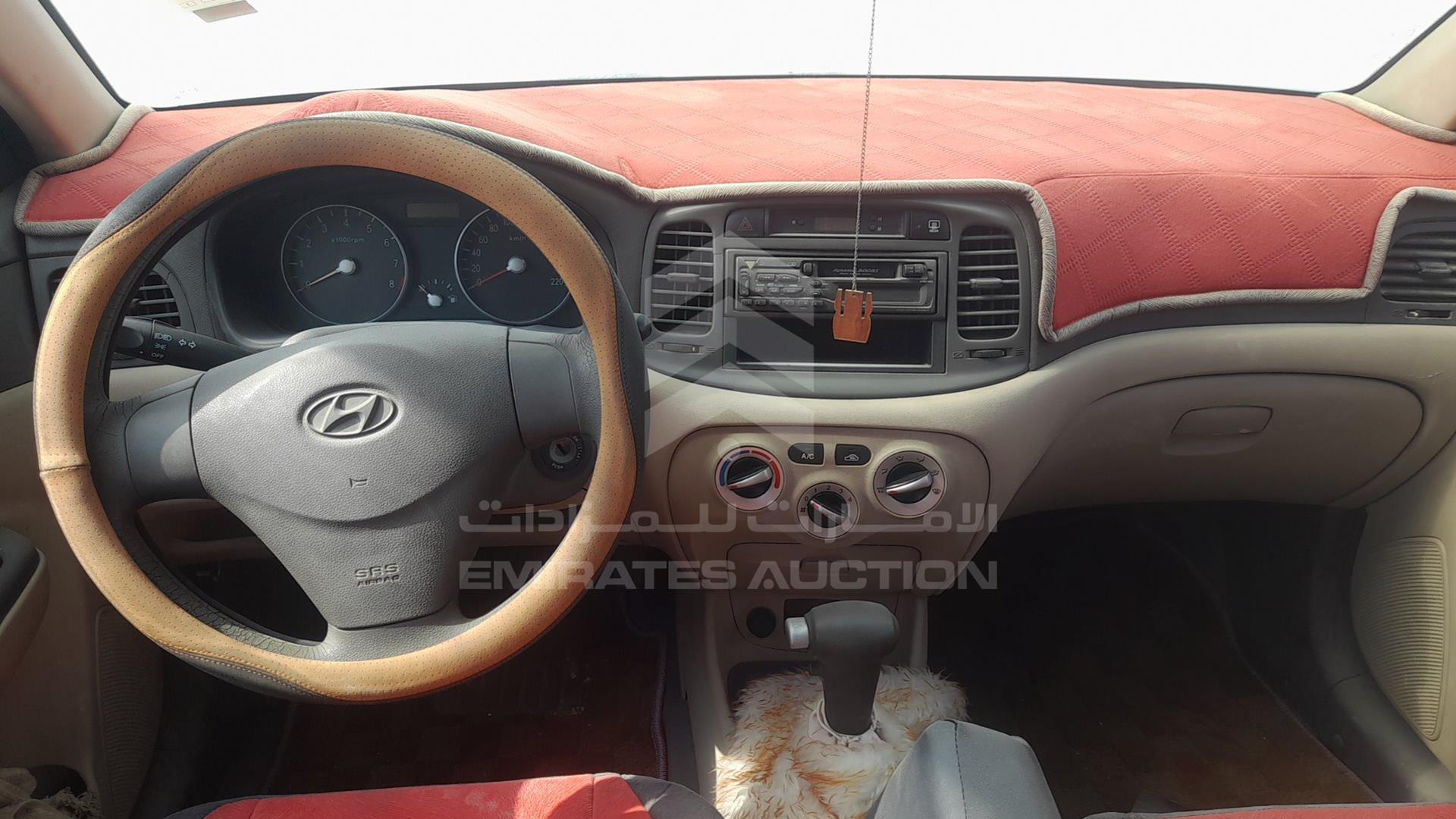 2008 HYUNDAI ACCENT VIN: KMHCM41A88U200219