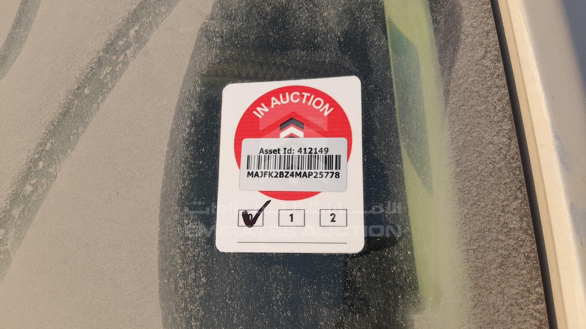 2021 FORD ECOSPORT VIN: MAJFK2BZ4MAP25778