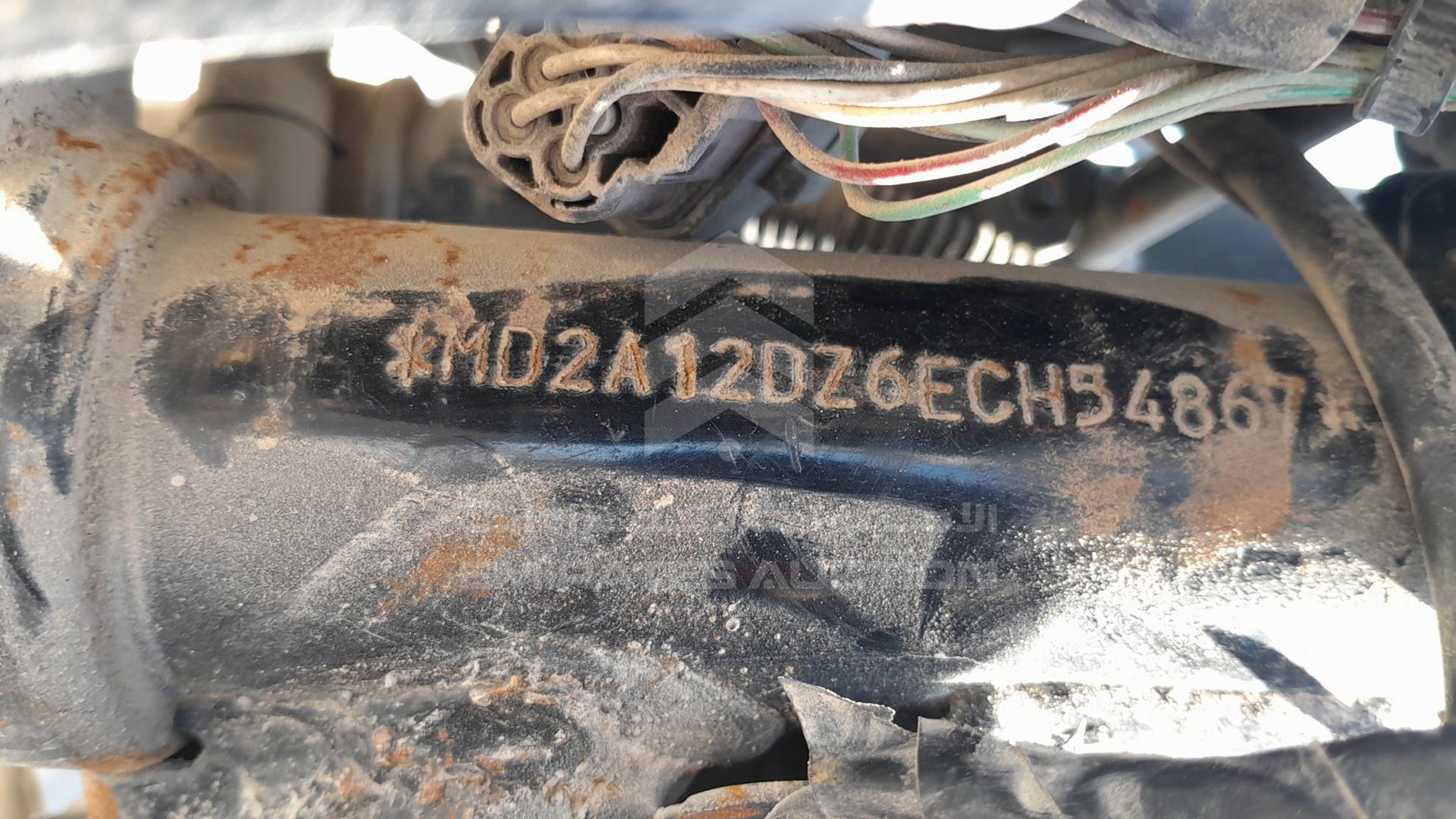 2015 BAJAJ PULSAR 180CC VIN: MD2A12DZ6ECH54867