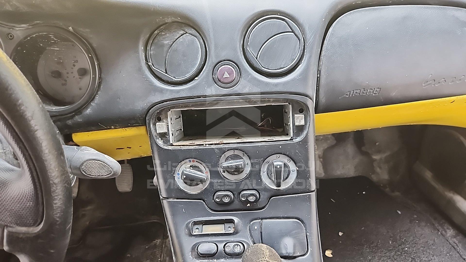 1997 FIAT BARCHETTA VIN: ZFA18300000027206