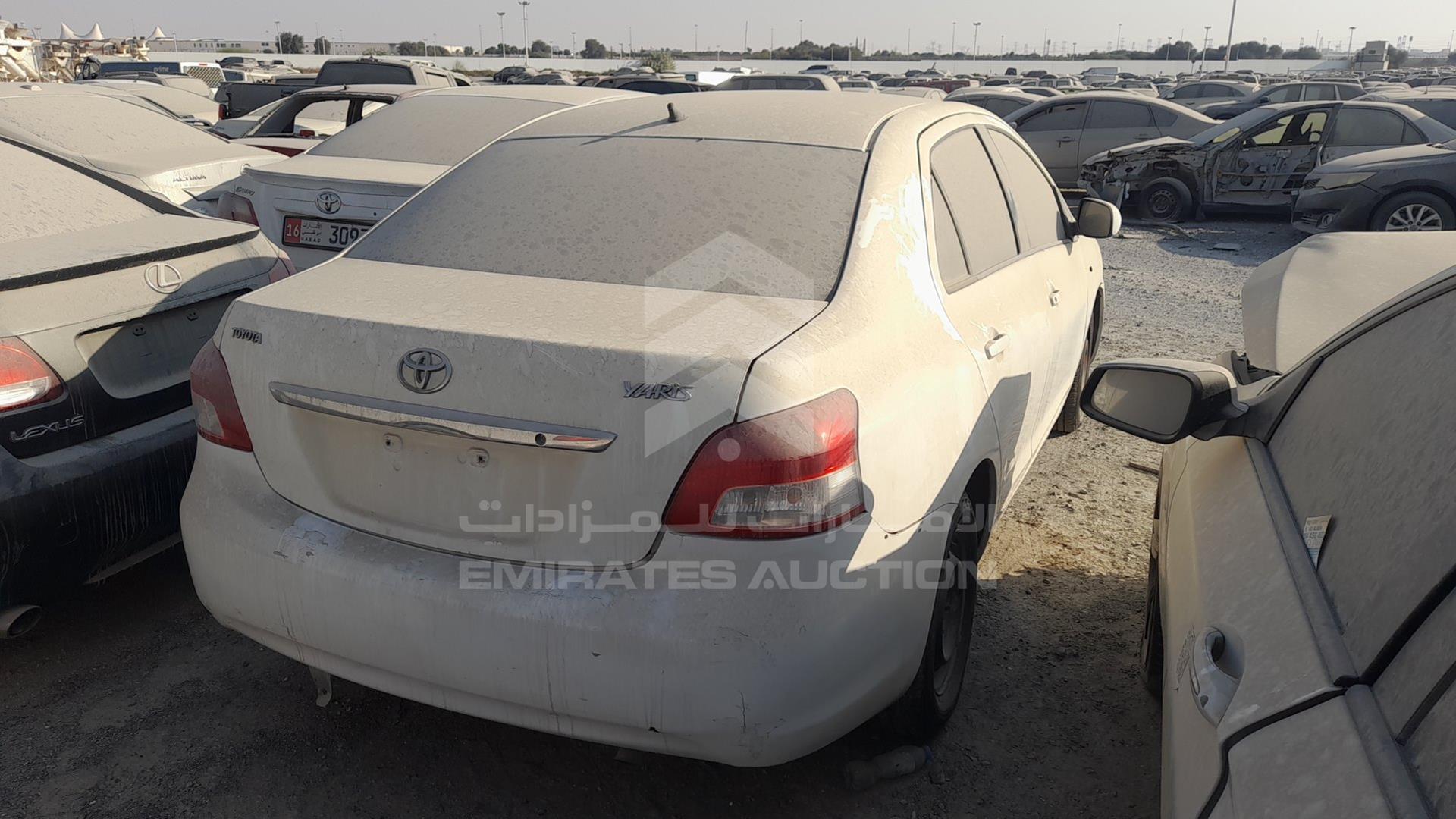 2008 TOYOTA YARIS VIN: JTDBW923481079861