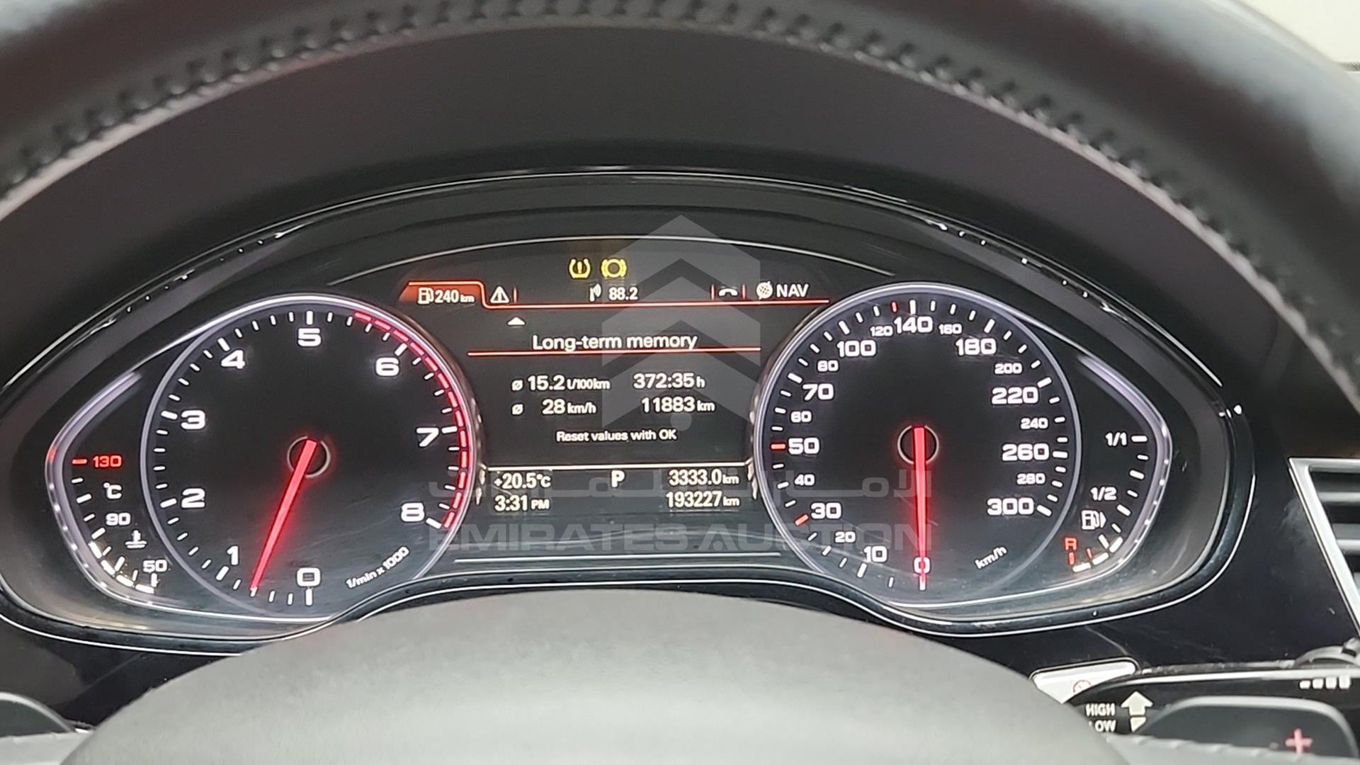 2015 AUDI A8 VIN: WAUY2BFD0FN000446