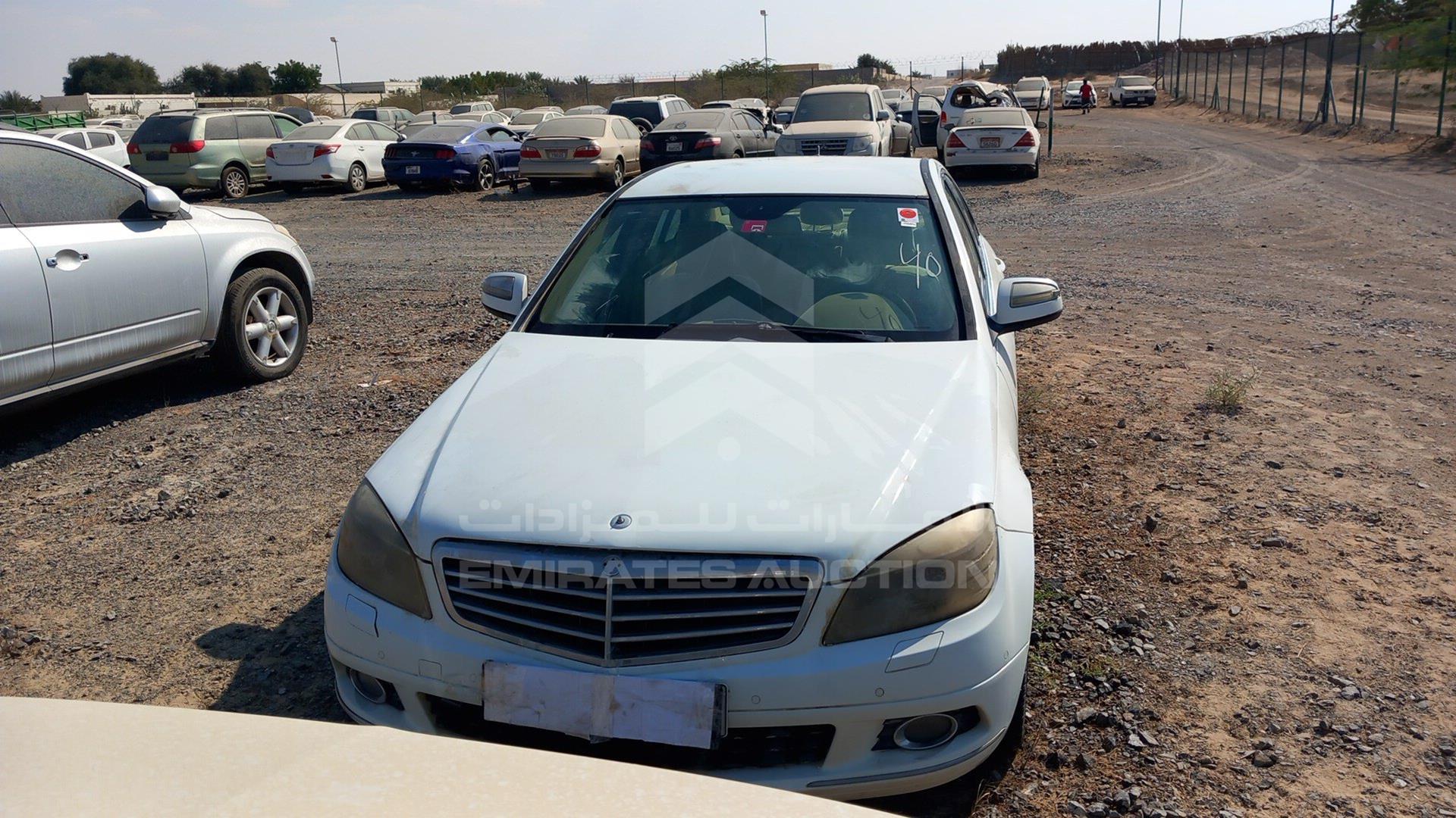 2008 MERCEDES C 180 VIN: WDDGF46X58A126195