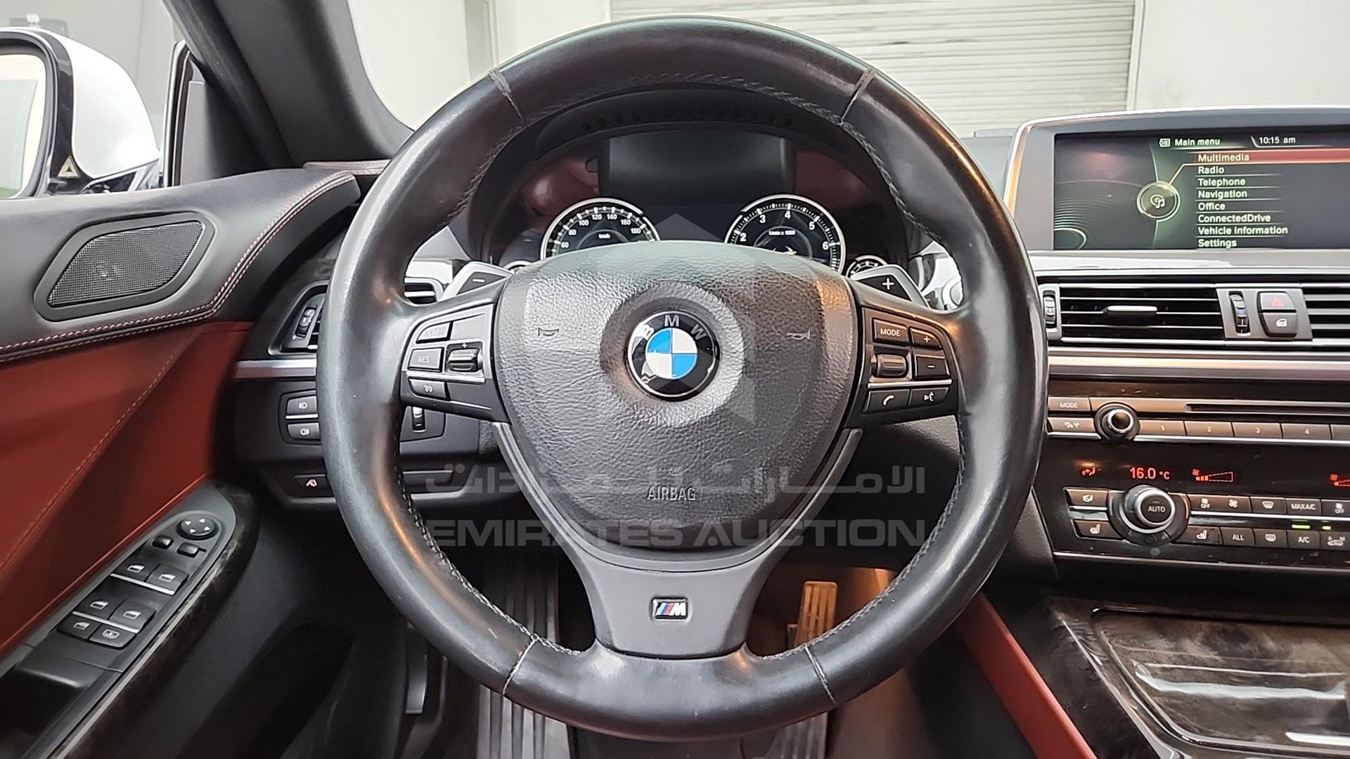 2014 BMW 650 I VIN: WBA6B2102ED145116