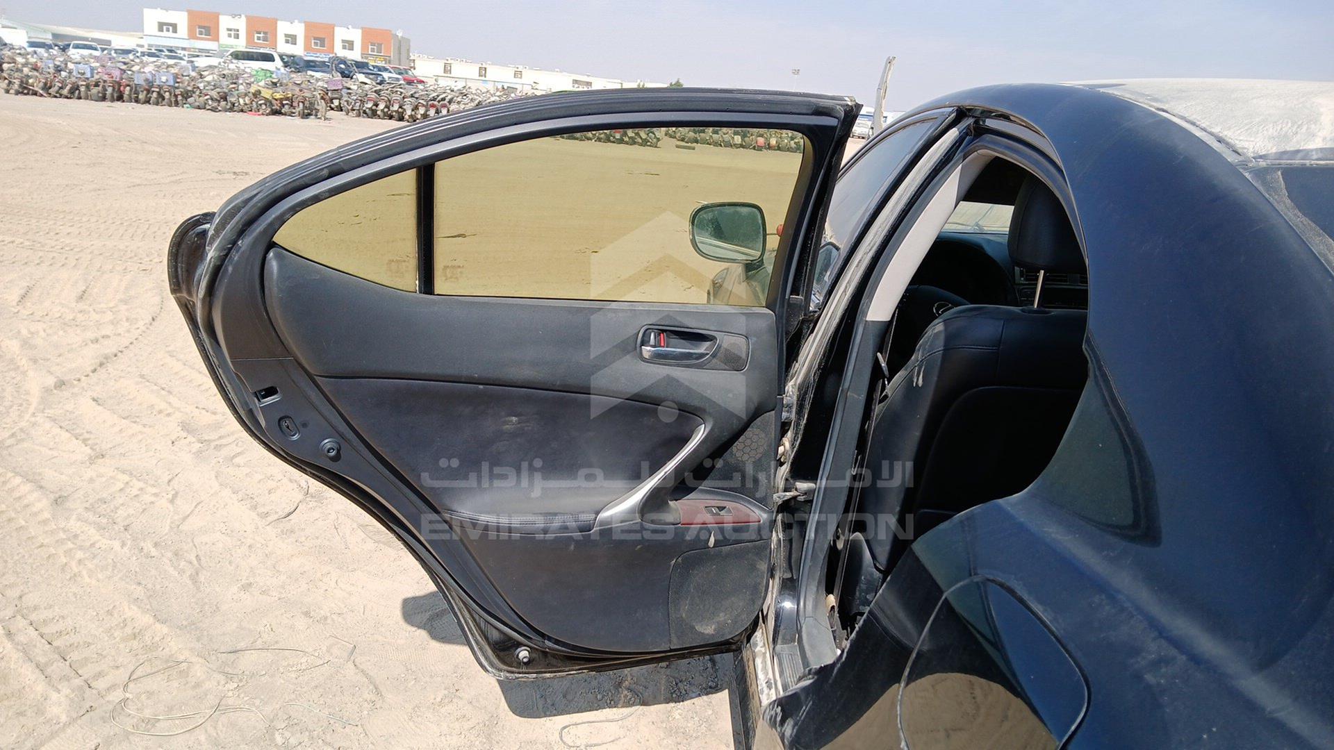 2007 LEXUS IS 250 VIN: JTHBK262775033595