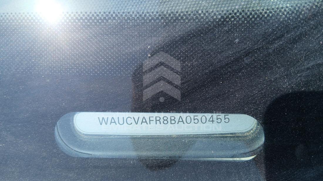 2011 Audi - Scrap without document — VIN on Frame — Photo 3