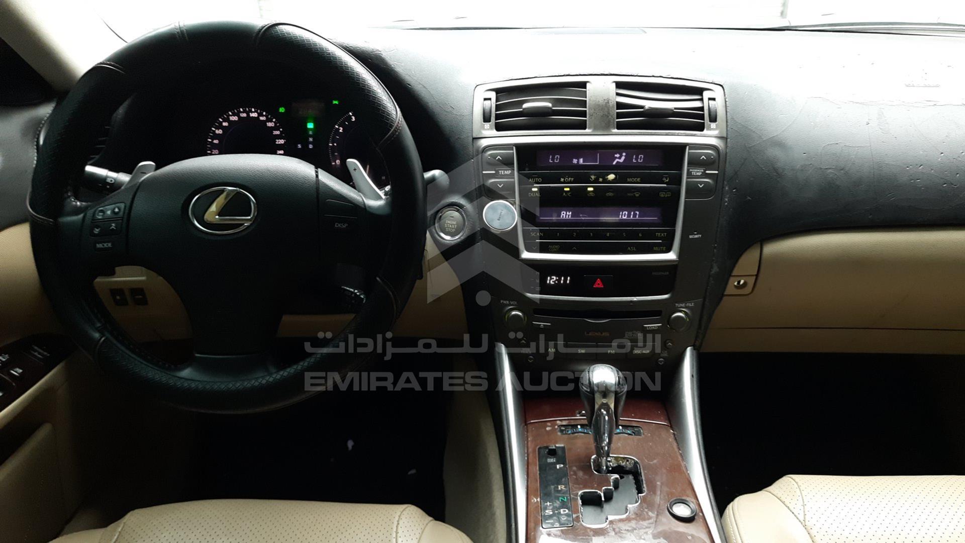 2007 LEXUS IS300 VIN: JTHBG262672004821