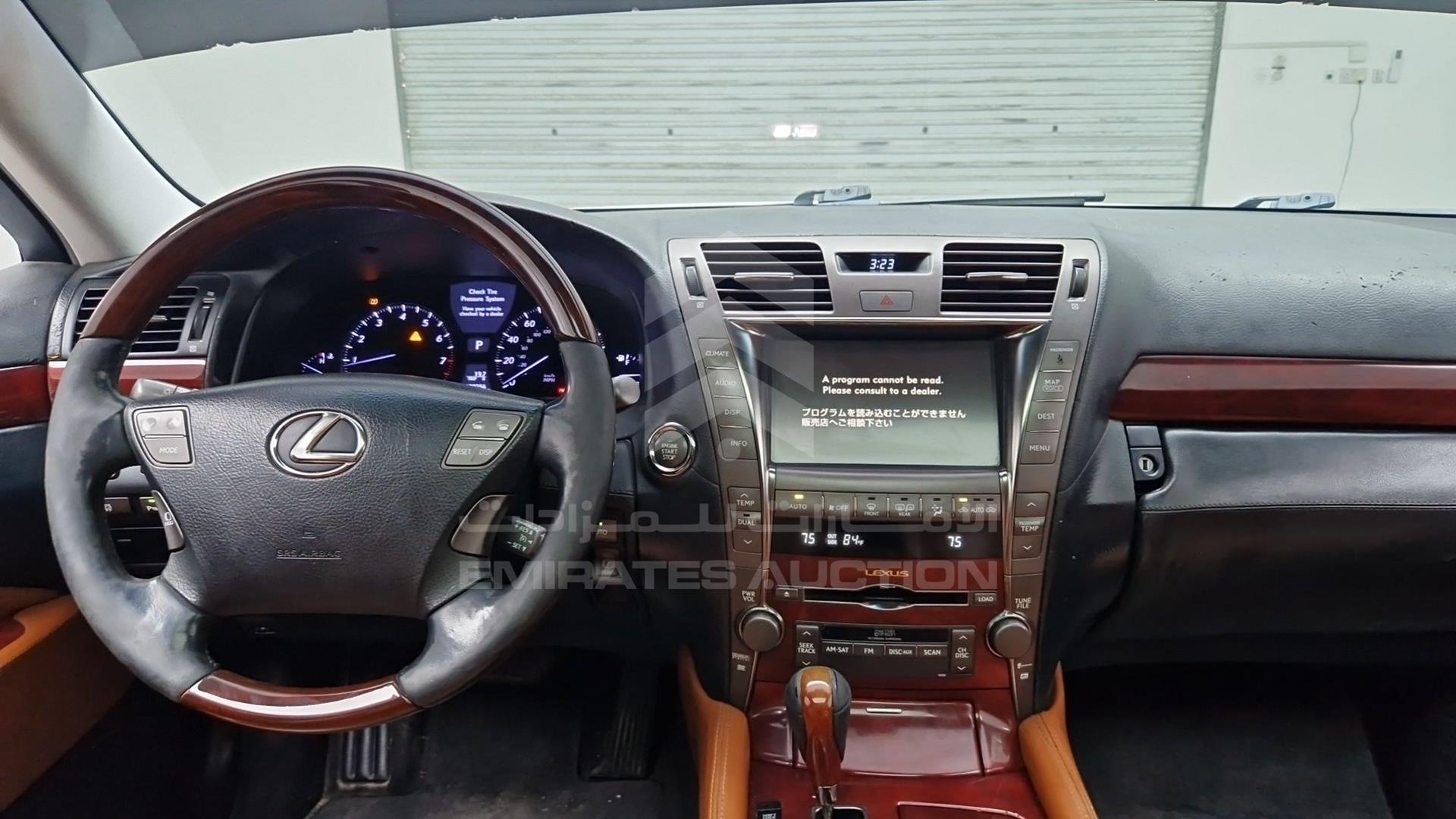 2009 LEXUS LS 460 L VIN: JTHGL46F395033534
