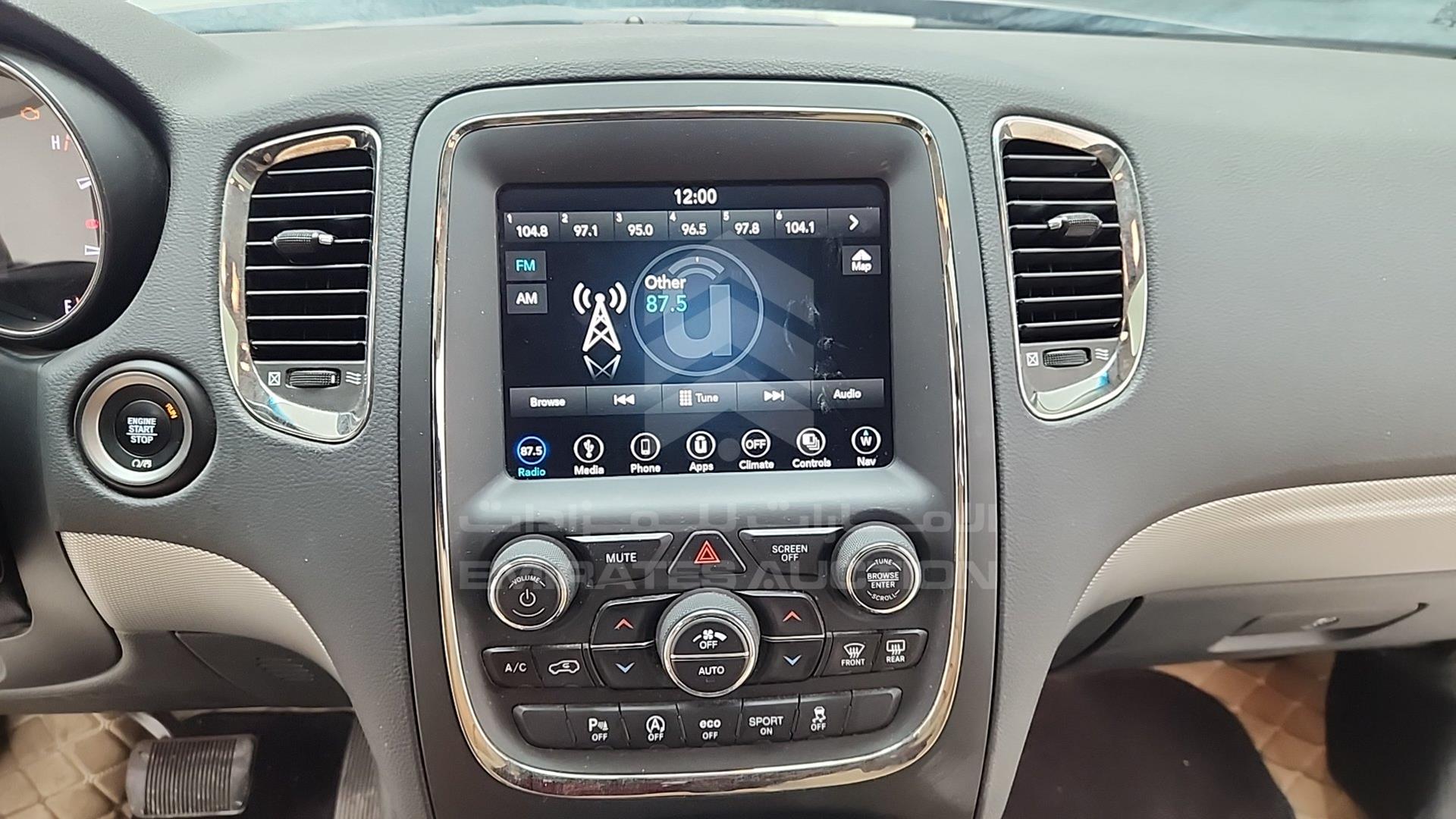 2018 DODGE DURANGO VIN: 1C4RDHDGXJC345215