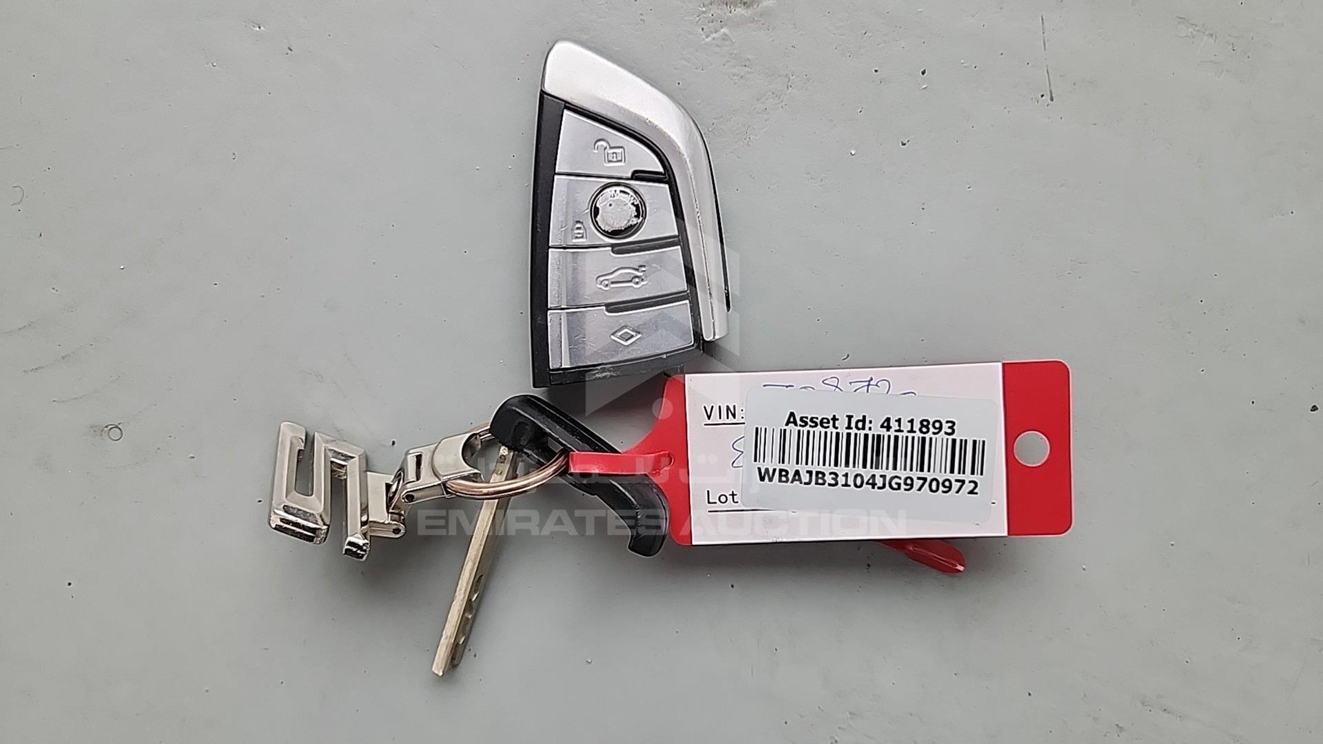 2018 BMW 540I VIN: WBAJB3104JG970972