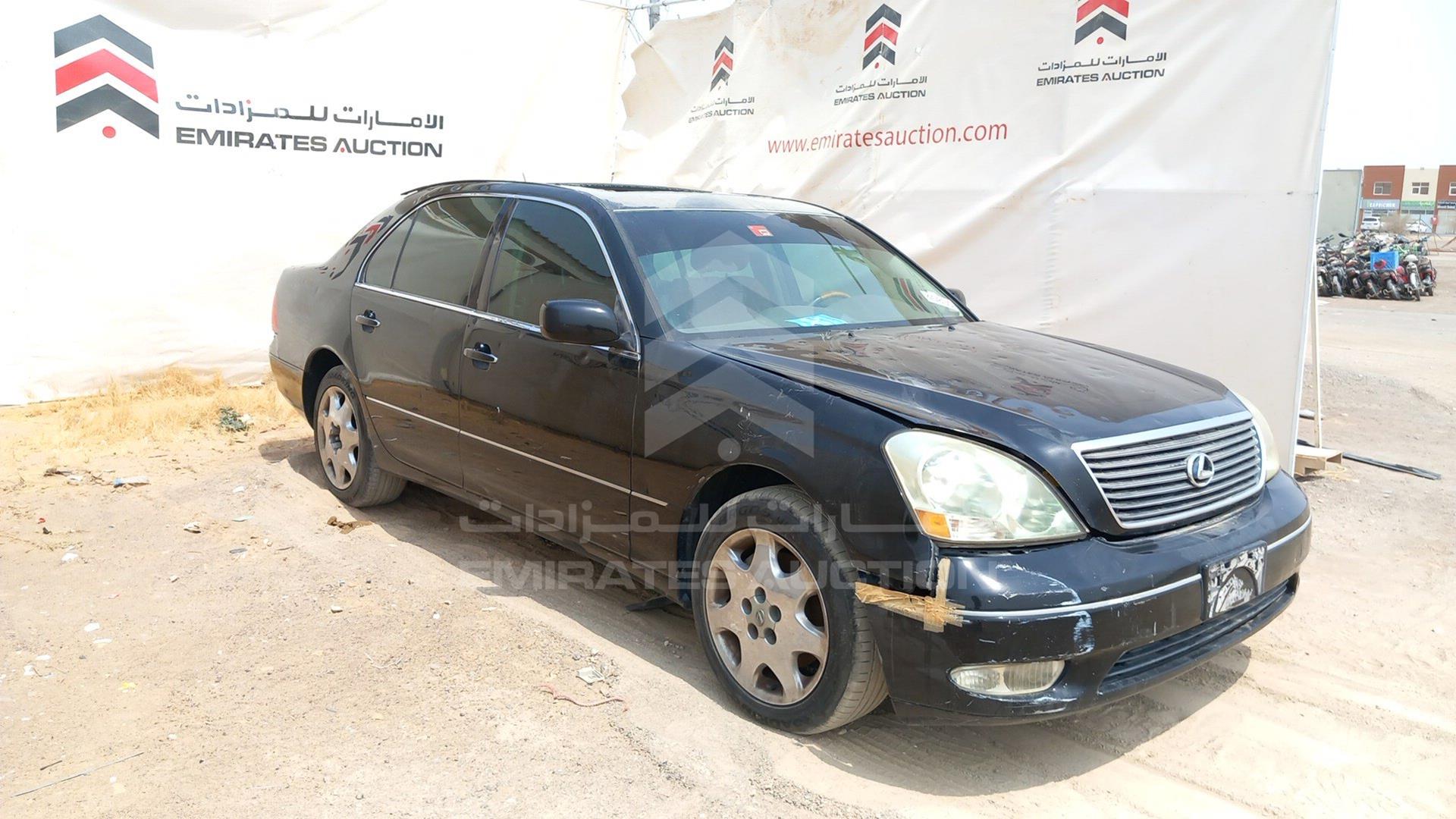 2001 LEXUS LS 430 VIN: JTHBN30FX10001866