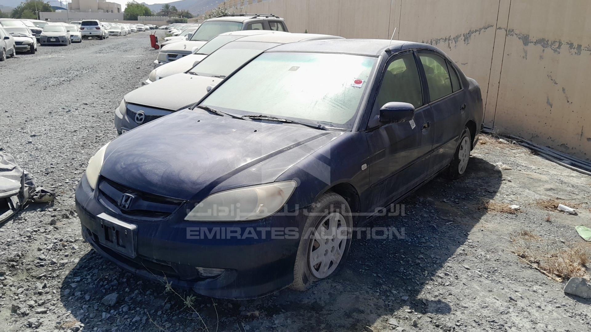 2005 HONDA CIVIC VIN: JHMES86245S400015