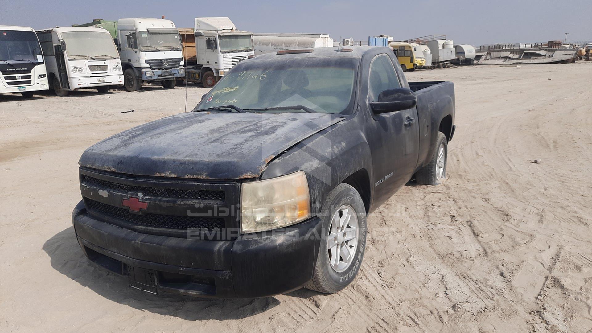 2007 CHEVROLET SILVERADO VIN: 1GCEC14C27Z516129