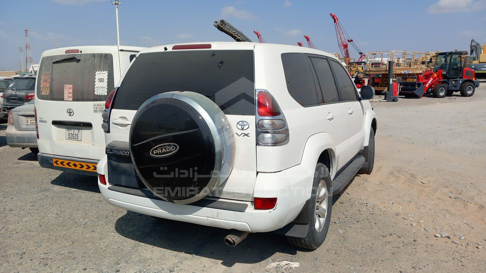 2008 TOYOTA PRADO VIN: JTEBU25J585119571