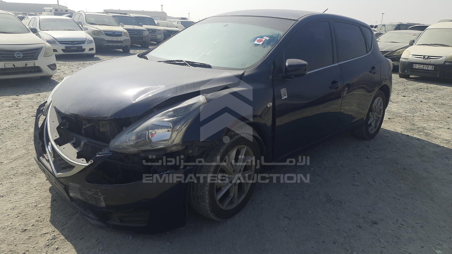 2016 NISSAN TIIDA VIN: MNTAC2C98G6001947