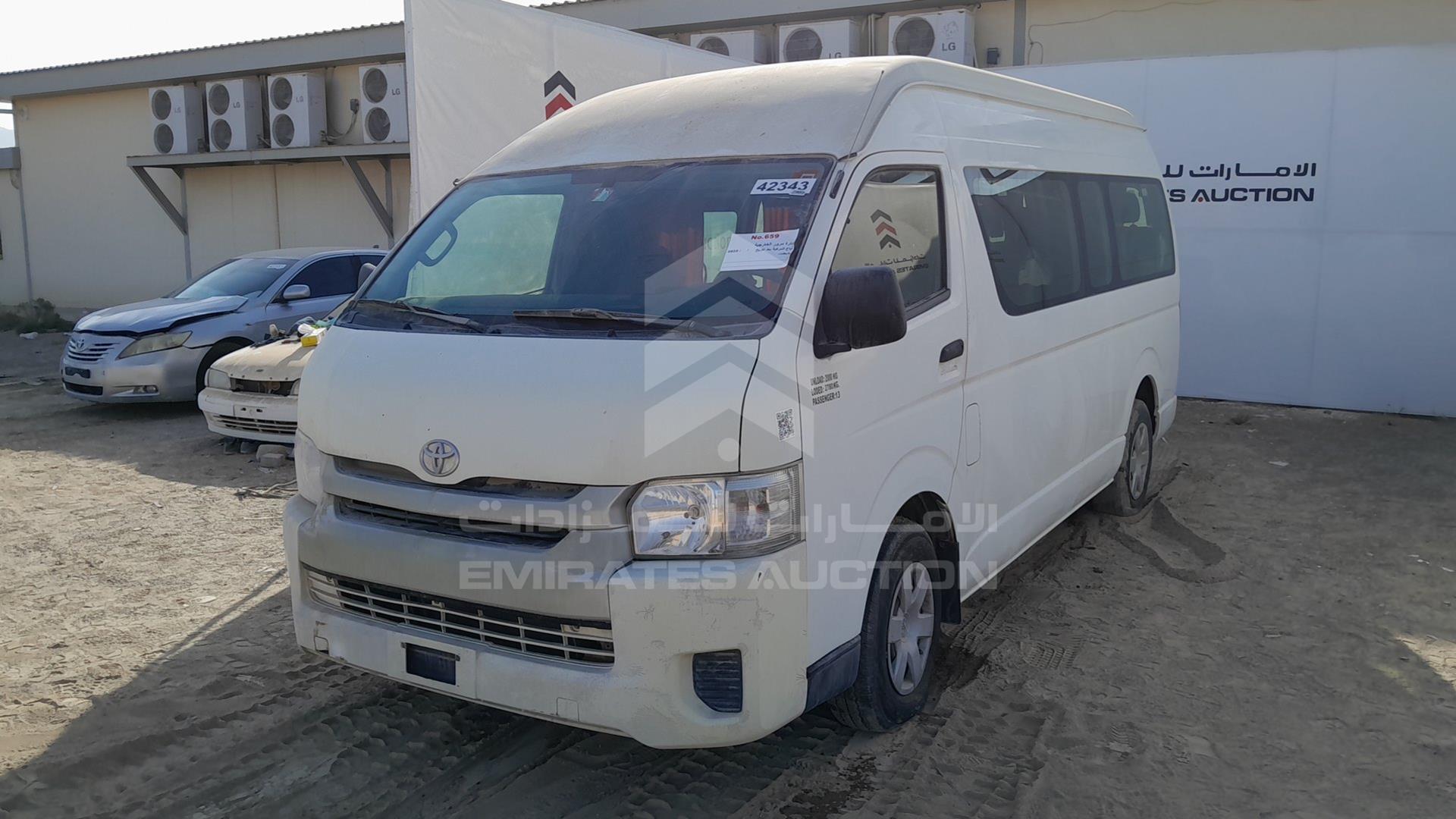 2017 TOYOTA HIACE VIN: JTGSX22P7H6181992