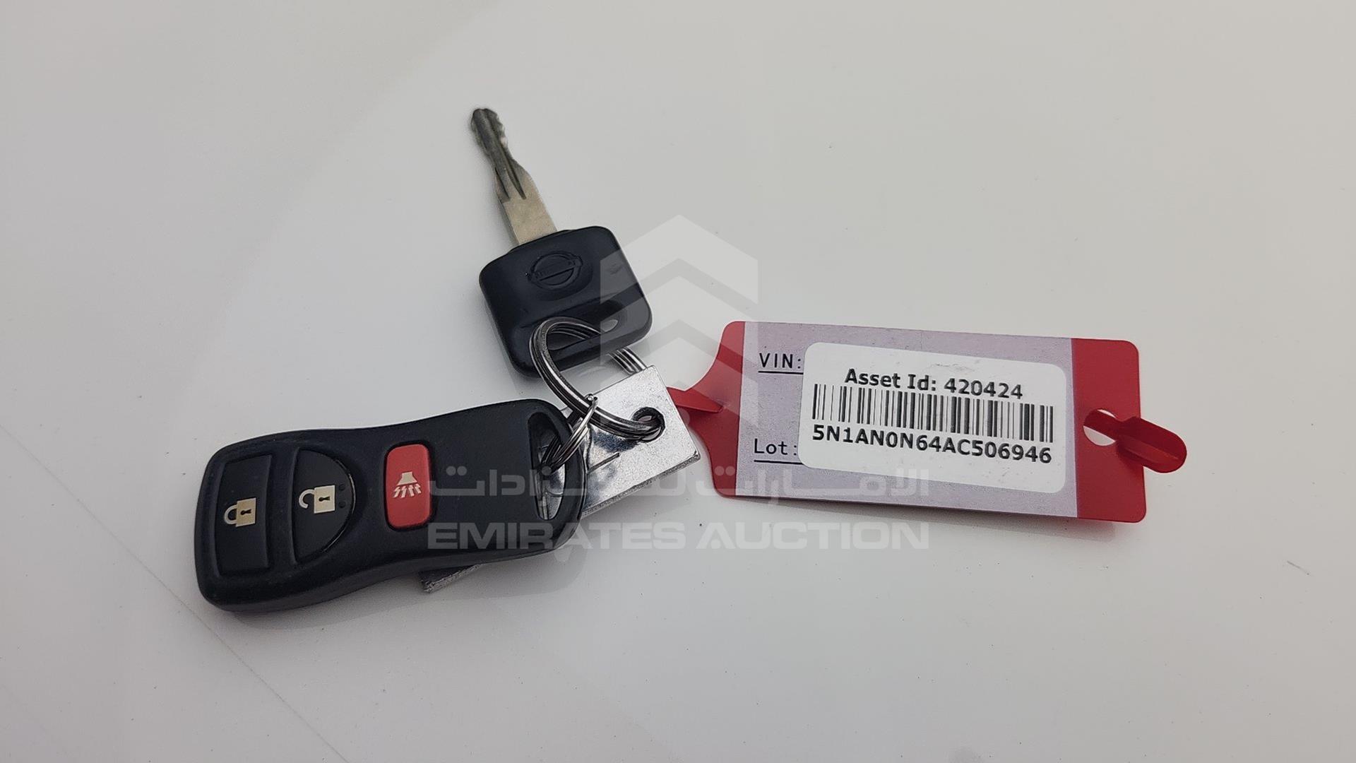 2010 NISSAN XTERRA VIN: 5N1AN0N64AC506946